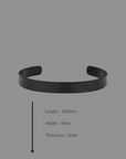 Alline Cuff (Jet Black)