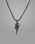 Iced Out Thunder Pendant with 22" chain