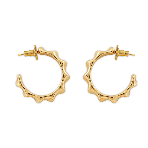 Women's Glory Hoops | 18K Gold-Plated