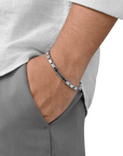 #Rhodium color Lobster Lock