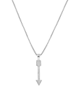 Iced Out arrow Pendant with 22" chain