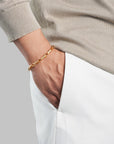 Men's Dominus Bracelet | 18K Premium Gold-Plated