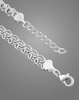 Messy Bracelet Rhodium
