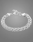 Messy Bracelet Rhodium