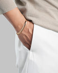 Men's Serpent Bracelet | 18K Fine Gold-Plated