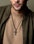Cross Pendant With 22” Jared Chain