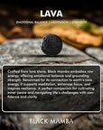 Lava Stone Natural Bracelet – Grounded Energy & Inner Clarity