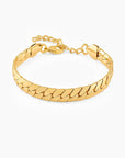 Men's Regalia Bracelet | 18K Heavy Gold-Plated