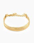 Men's Serpent Bracelet | 18K Fine Gold-Plated