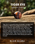 Tiger Eye Natural Stone Bracelet – Strength, Confidence & Clarity