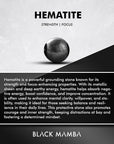 Hematite Bracelet – Power, Focus & Grounding Clarity