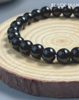 Black Obsidian Natural Stone Bracelet