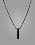 Ignot Pendant With 22” Jared Chain
