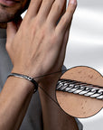 #Rhodium color Lobster Lock