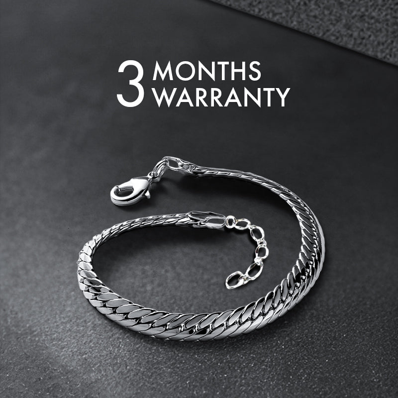 #Rhodium color Lobster Lock