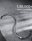 #Rhodium color Lobster Lock