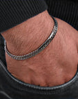#Rhodium color Lobster Lock