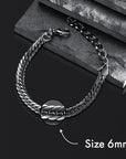 #Rhodium color Lobster Lock
