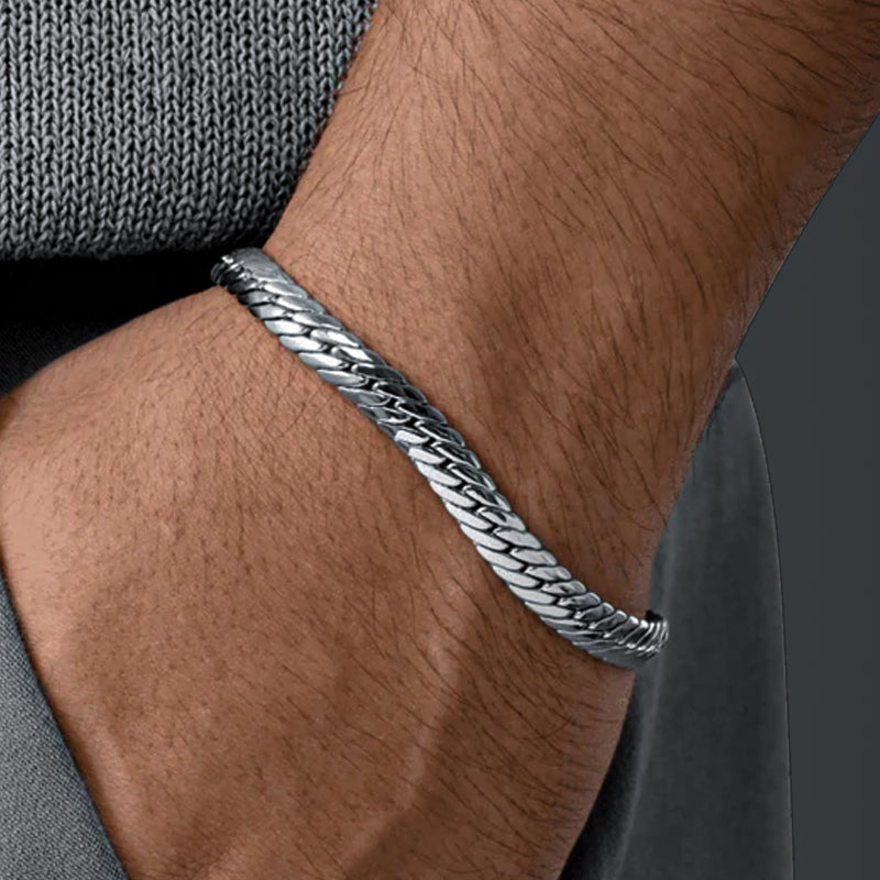 #Rhodium color Lobster Lock