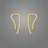 Women's Loris Hoops | 18K Gold-Plated
