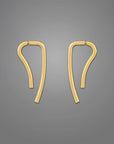 Loris Hoops | 18K Gold-Plated