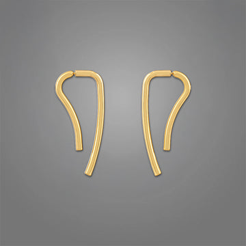 Loris Hoops | 18K Gold-Plated