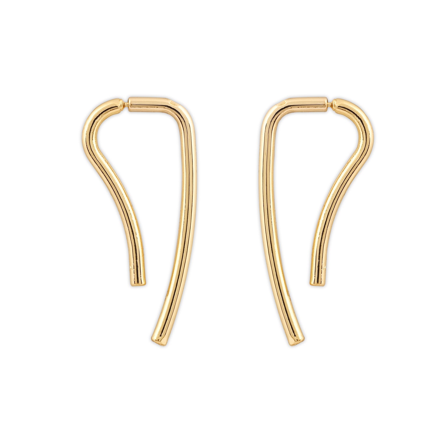 Women's Loris Hoops | 18K Gold-Plated