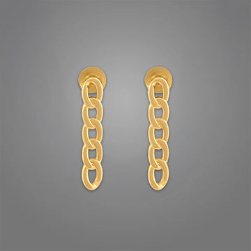 Figaro Earrings | 18K Gold-Plated