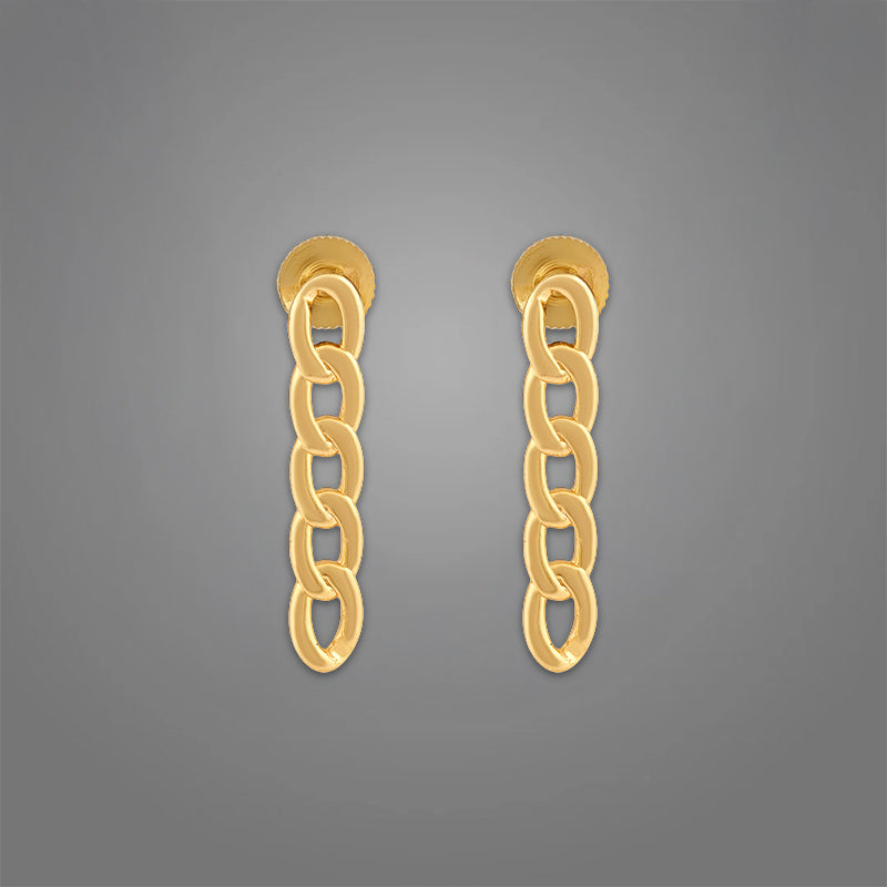 Figaro Earrings | 18K Gold-Plated