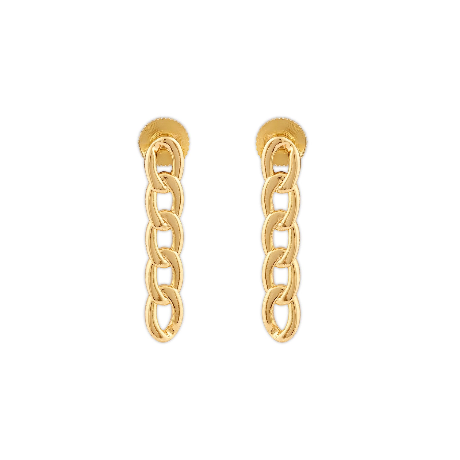 Women's Figaro Earrings | 18K Gold-Plated