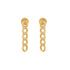 Women's Figaro Earrings | 18K Gold-Plated