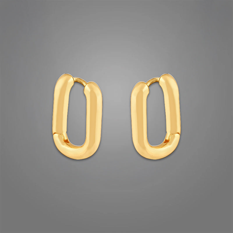 Women's Niko Hoops | 18K Gold-Plated