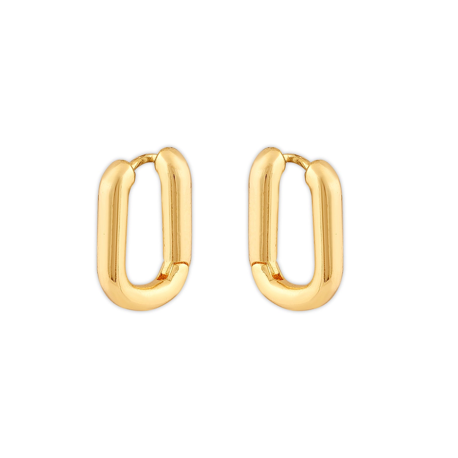 Women's Niko Hoops | 18K Gold-Plated