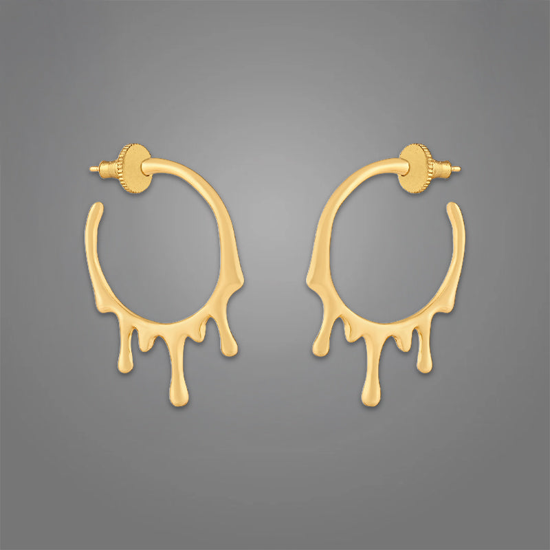 Women's Kita Hoops | 18K Gold-Plated