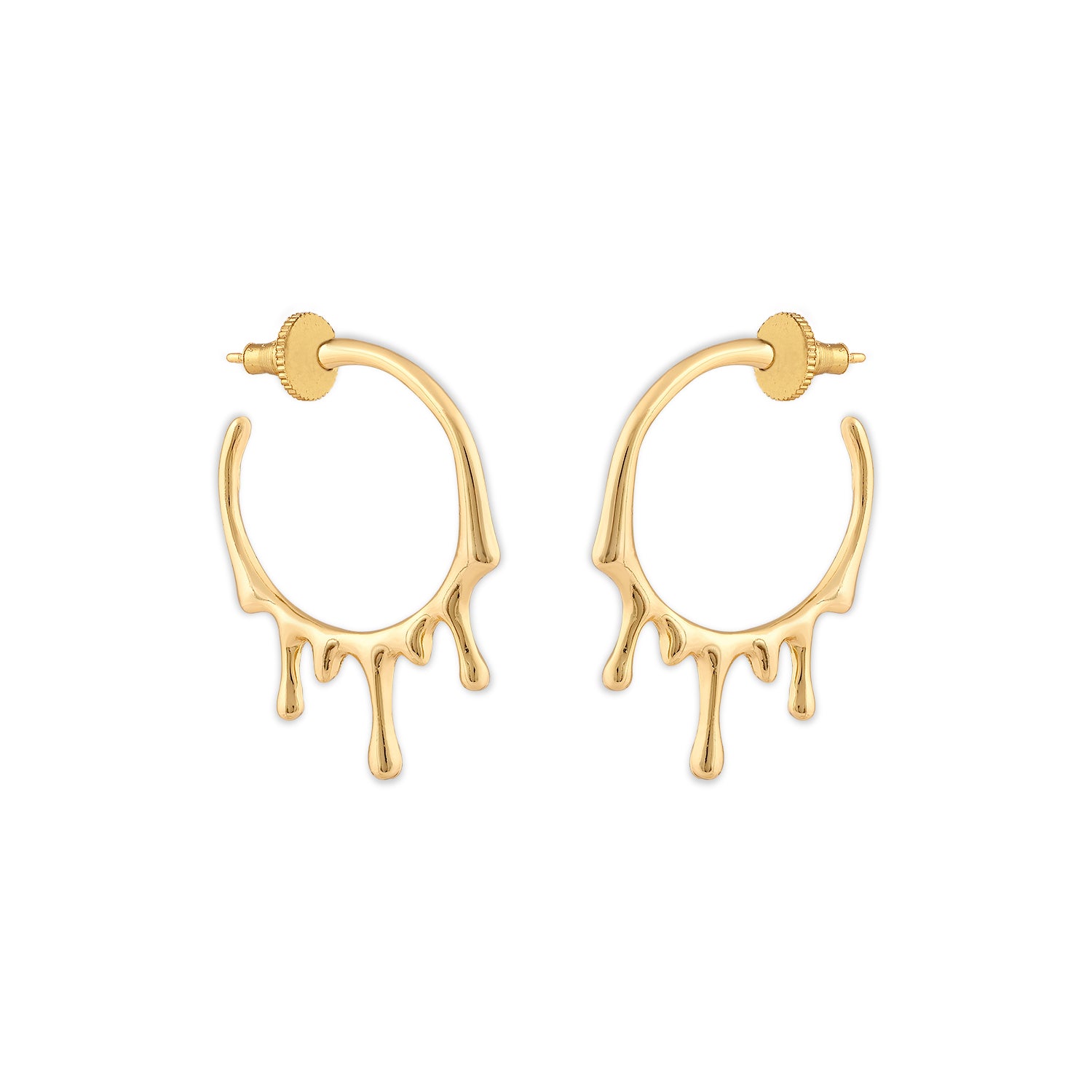Women's Kita Hoops | 18K Gold-Plated