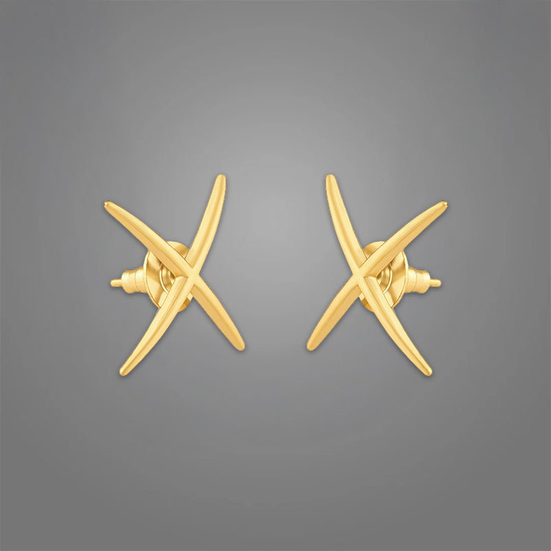 Women's Jenny Studs | 18K Gold-Plated