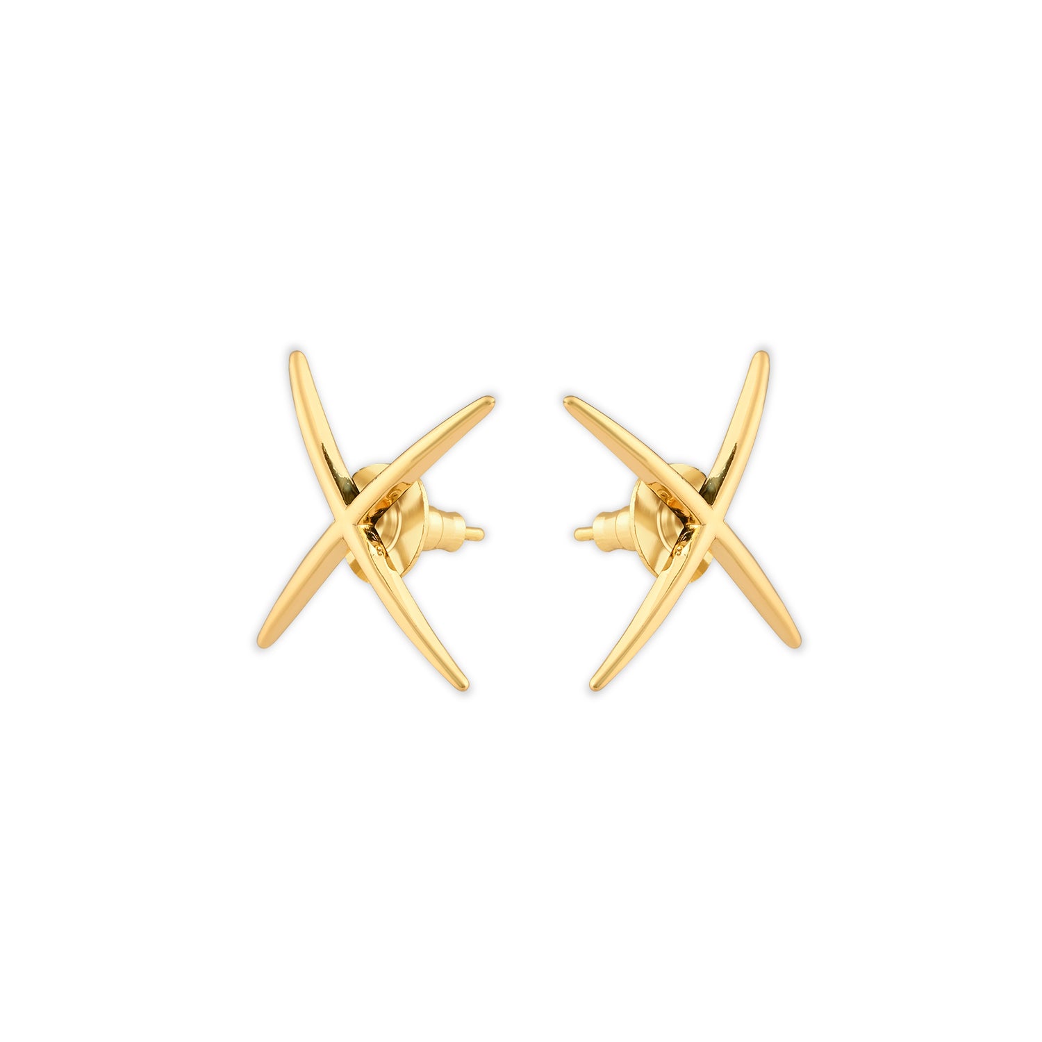 Women's Jenny Studs | 18K Gold-Plated