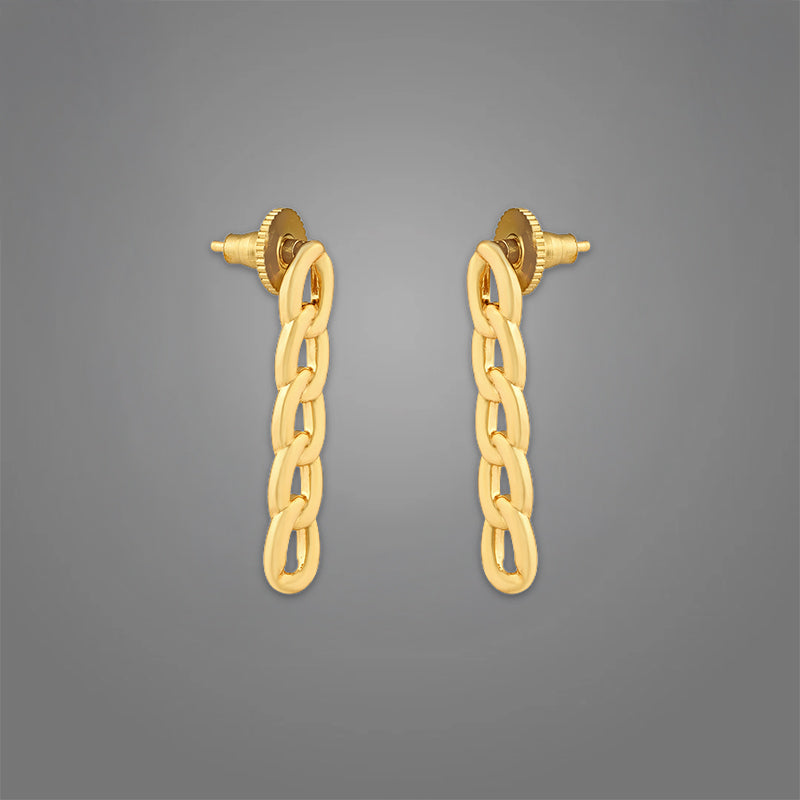 Figaro Earrings | 18K Gold-Plated