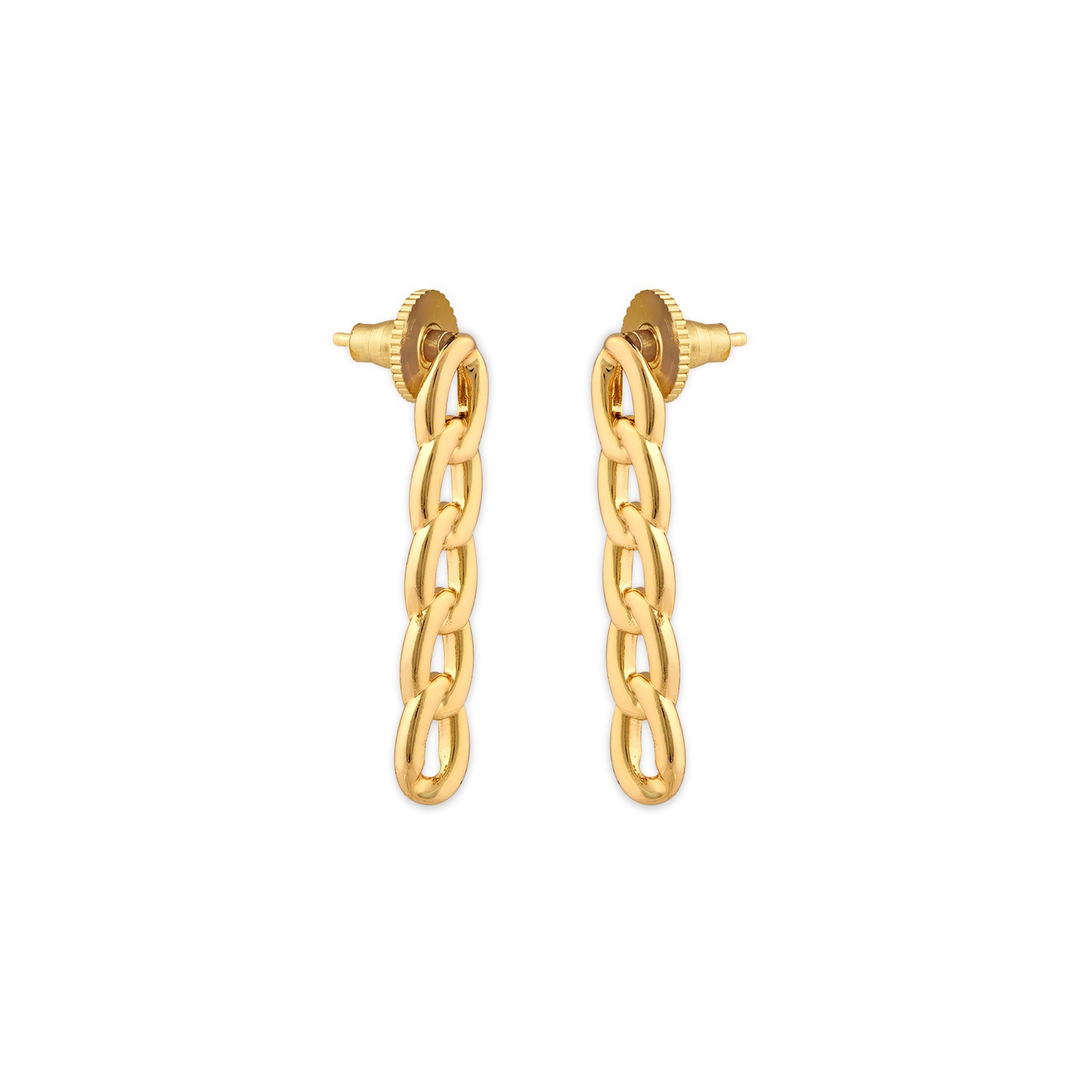 Women's Figaro Earrings | 18K Gold-Plated