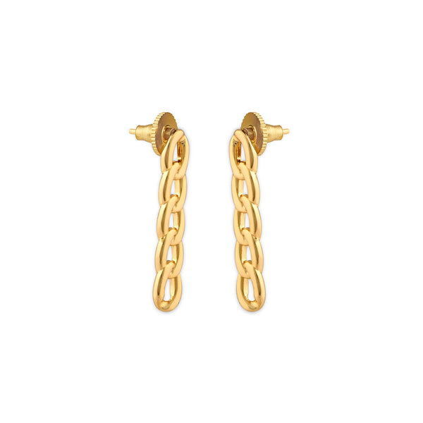 Women's Figaro Earrings | 18K Gold-Plated