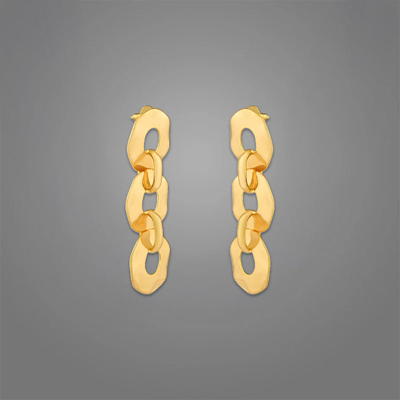 Women's Manroe Earrings | 18K Gold-Plated