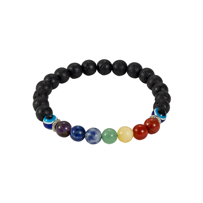 7 Chakra Natural Stone Bracelet