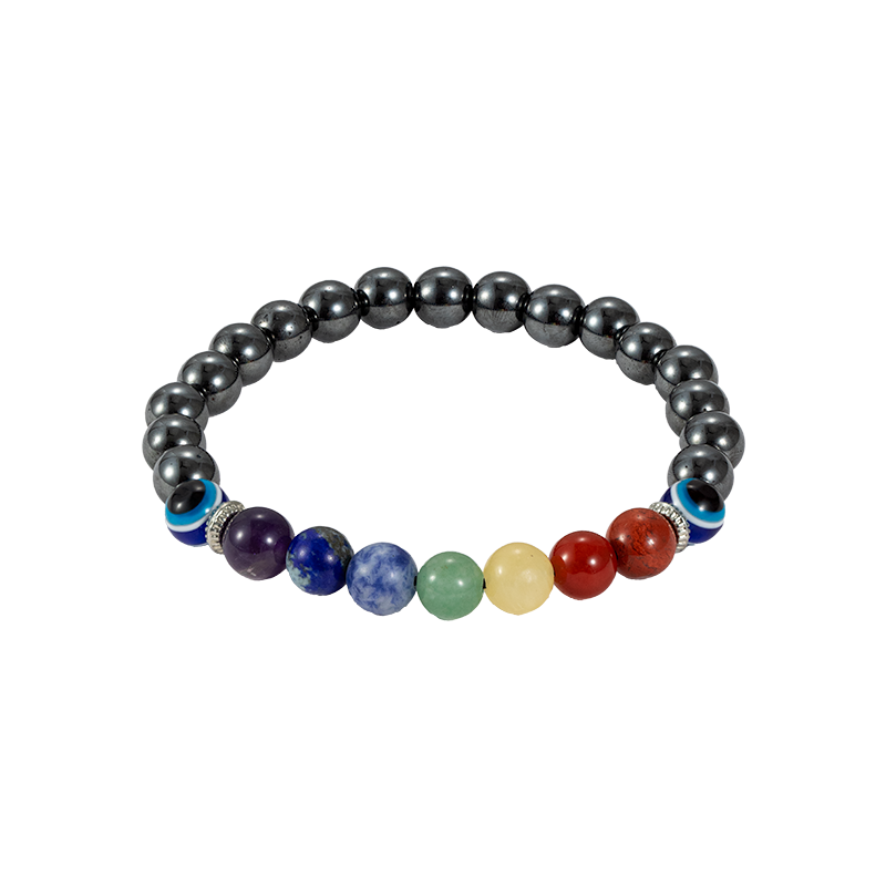 7 Chakra Natural Stone Bracelet