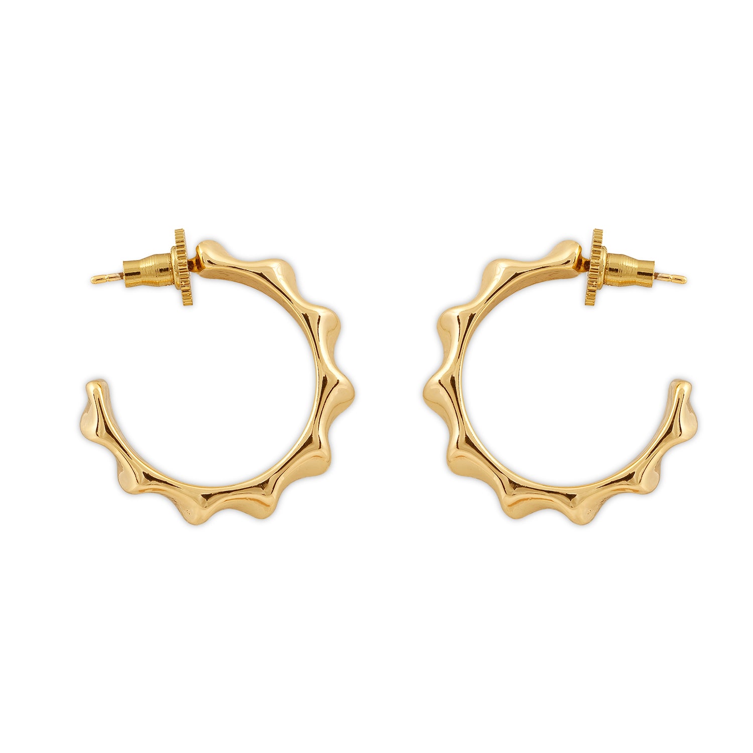Women's Glory Hoops | 18K Gold-Plated