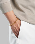 Men's Alpha Bracelet | 18K Real Gold-Plated