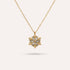 Astra Pendant Necklace | Starburst Gold-Tone Chain