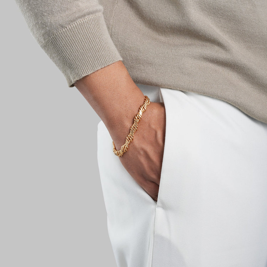 Men's Aurelian Bracelet | 18K Luxury Gold-Plated