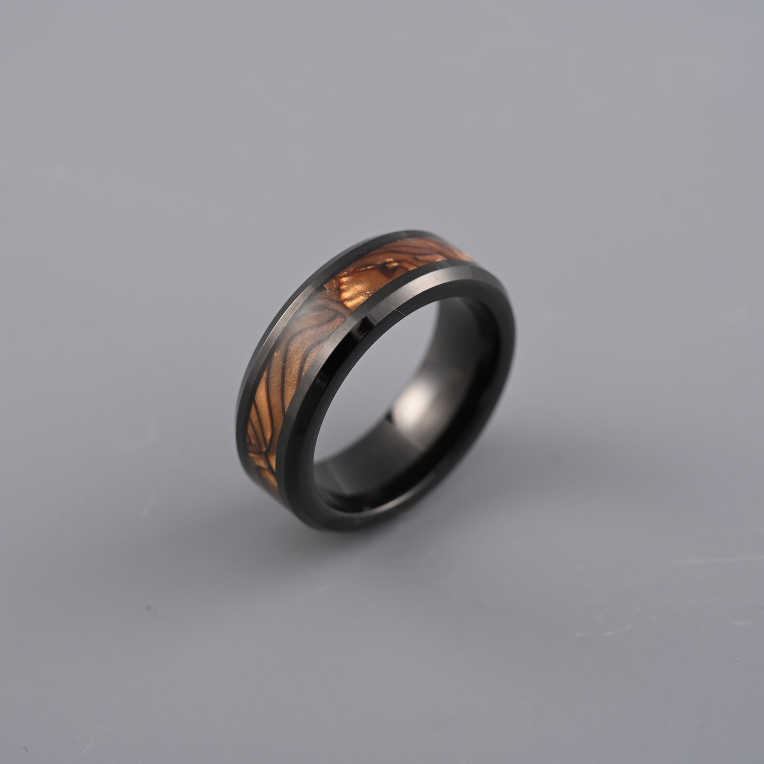 Men's Warm gold Ring
