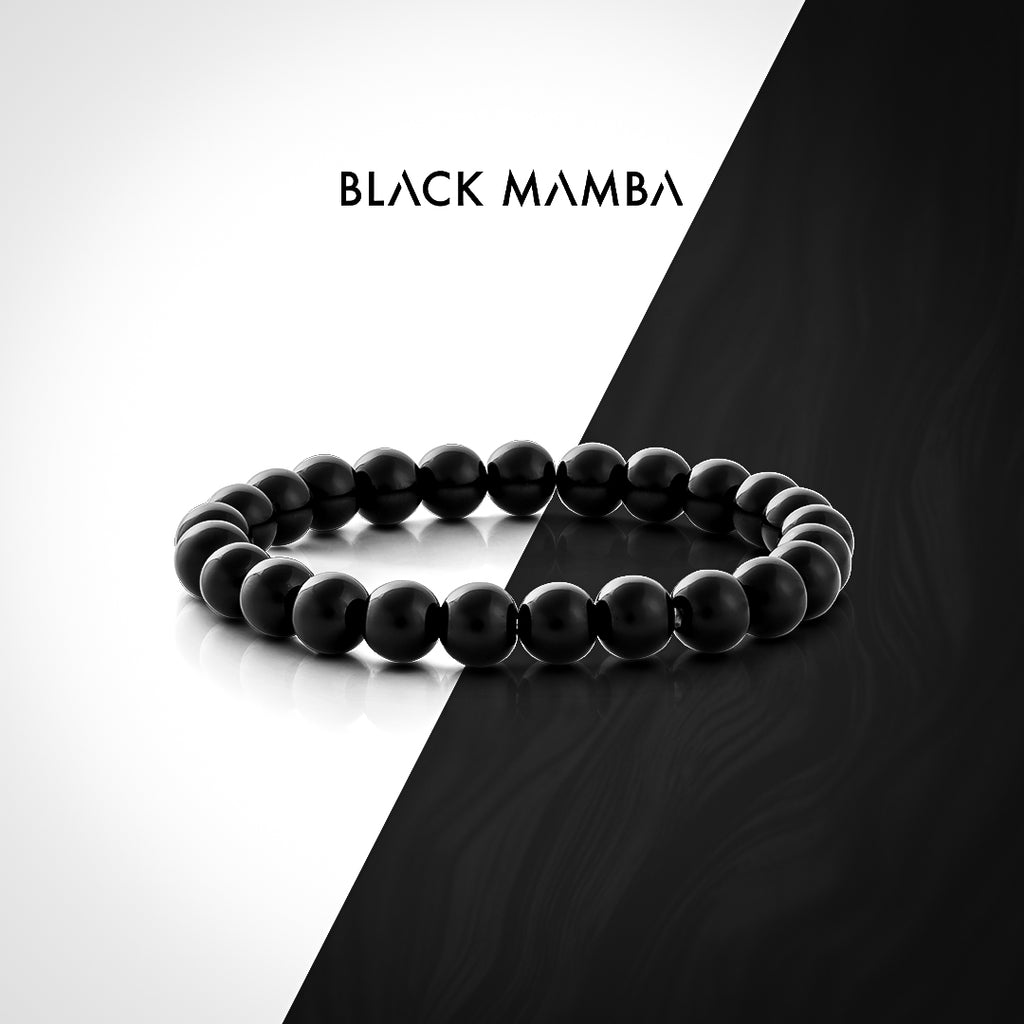 Black Obsidian Natural Stone Bracelet