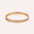 Cubano Bangle | Cuban Link Gold-Tone